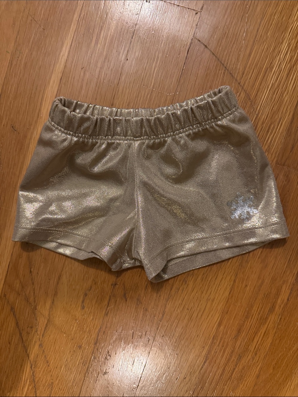 Gymnastic Shorts Gold